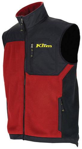 2014 klim men's everest mid layer snowmobile vest red large