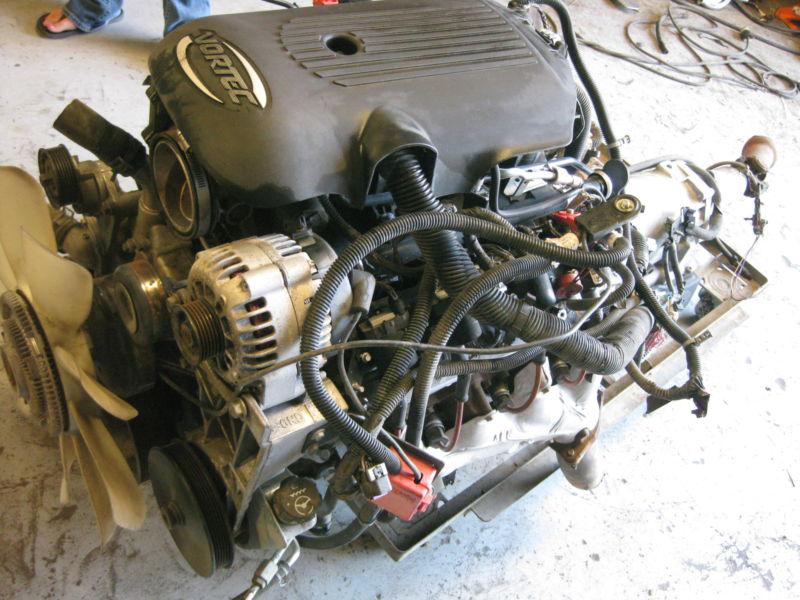 2004 chevrolet avalanche complete 5.3 v8 ls engine transmission swap changeover