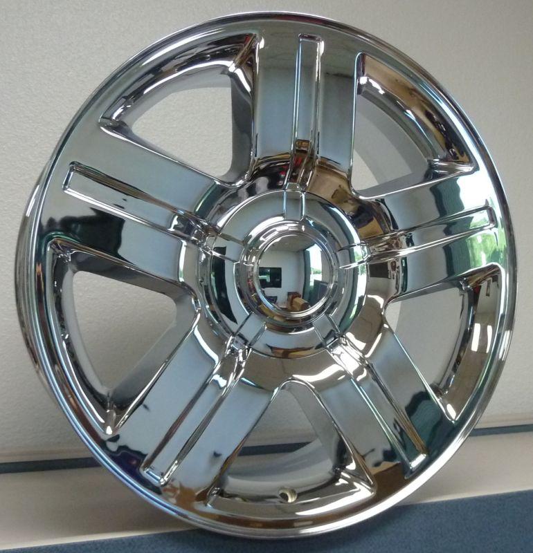 New (4) 24" texas special rims set chevy gm 1500 silverado chrome wheels