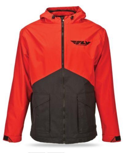 Fly racing 2014 adult pit jacket red/black coat size extra large xl