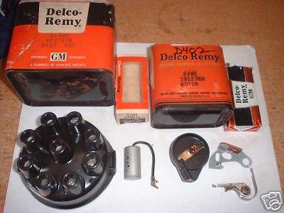 1933-1934-1935-1936-1937-1938-1939  buick  8 nos delco remy tune up kit