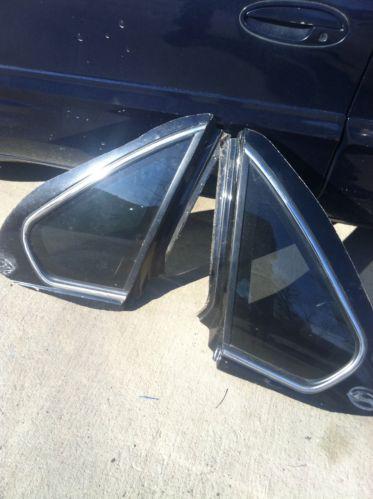 95-96 chevy impala ss rear quarter glass side windows set caprice