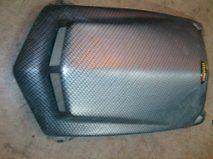 04 05 honda trx 450r maier scooped carbon fiber race hood plastic cover