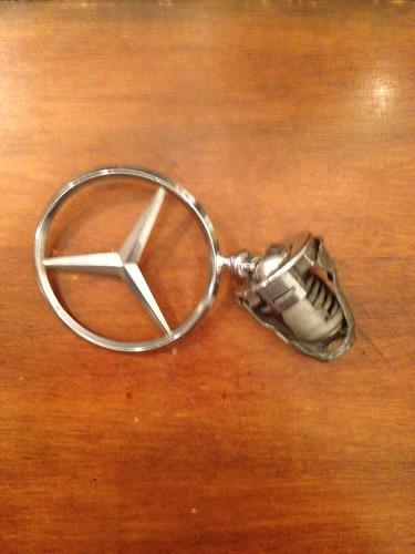 Mercedes hood ornament - complete - from my 1993 mercedes 400e