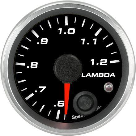 Speedhut 2-1/16" air/fuel gauge lambda .6-1.2 (w/ warning) (for aem)