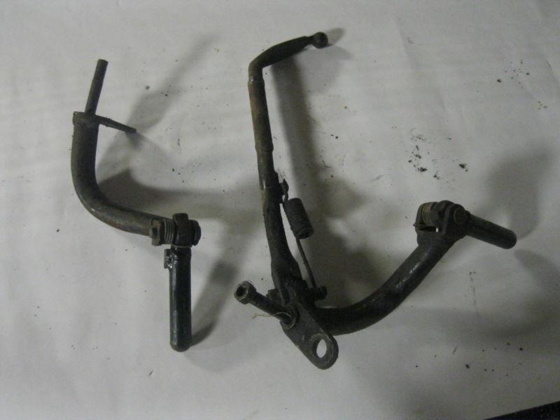 Honda 1971 cb450 dohc front foot pegs & kick stand