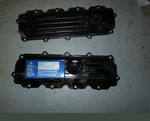 2003 ford f250 f350 6.0 powerstroke turbo diesel cylinder head valve covers pair