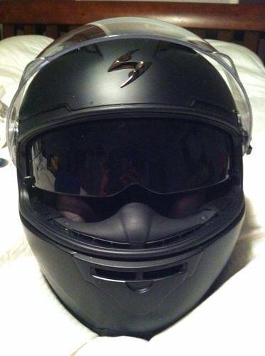 Scorpion exo helmet m in flat black!!