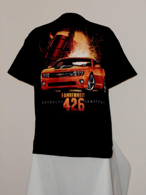 New chevrolet camaro ss fahrenheit 426 t-shirt lg *l@@k*   chevy camaro ss