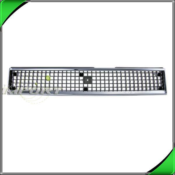 Front grille chrome to1200116 d-argent 1986 1987 toyota corolla 4/5dr le limited