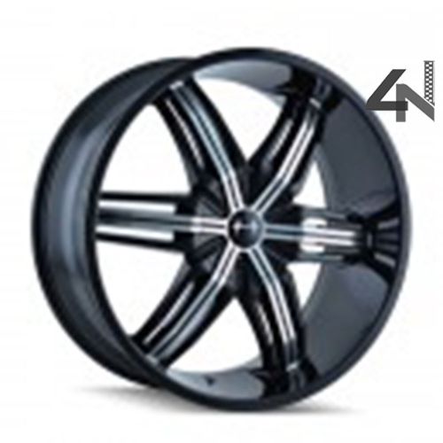Rim wheel rush black-machined face 20 inch (20x8.5) 5-139.7 108 +18 mm
