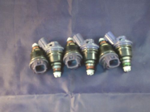Fits nissan 300zx 1993-95 set of 6  660cc  side feed fuel injectors