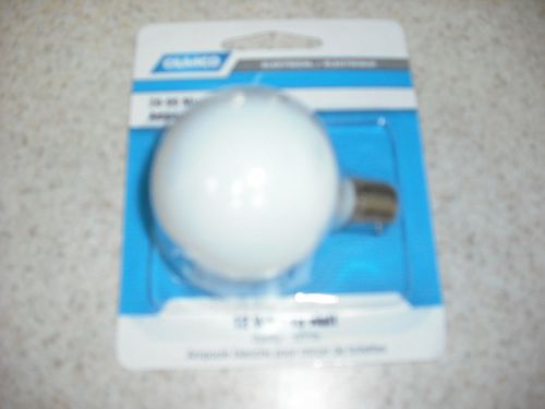 Rv - motorhome -  lighting - 12 volt vanity / bath bulbs - 13 watt - frosted