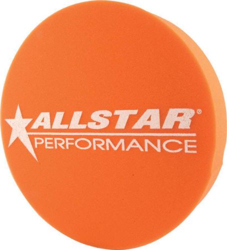 Allstar performance foam wheel mud plug 3 in thick orange p/n 44193