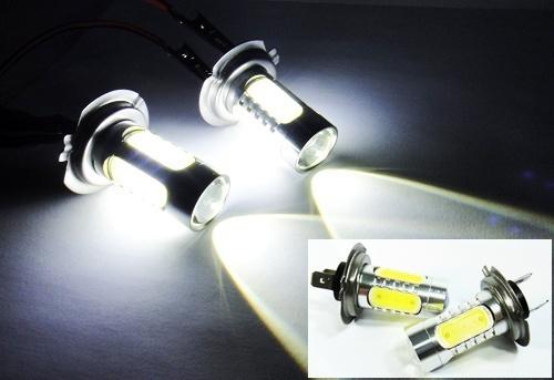 H7 cree led plasma projector bulb daytime running fog light headlight white 11w