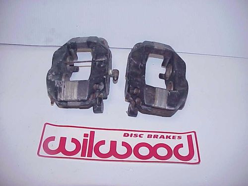 2 wilwood dynalite aluminum brake calipers lh &amp; rh 120-1057 late model r4