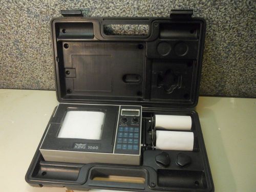 King marine fish &amp; depth finder 1060 or 1060b with case &amp; paper rolls