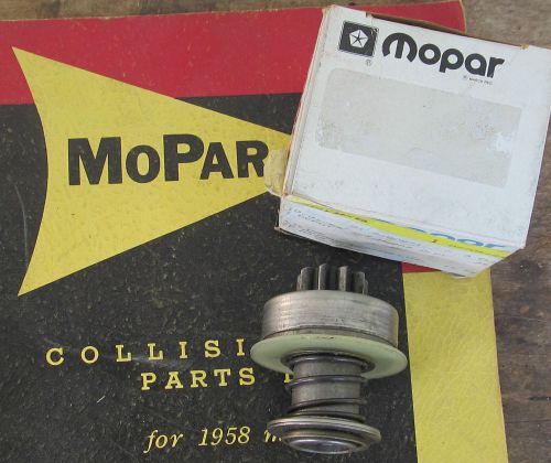 Nos mopar starter drive clutch pn 5206624 fits 1980 1982?