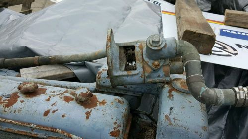 Antique detroit diesel water pump