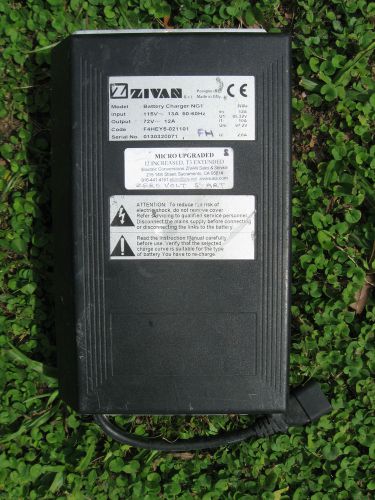 Zivan battery charger upgraded zero volt start