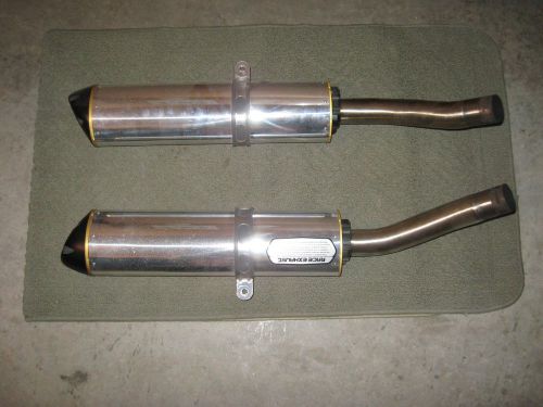 Honda st 1300 two brothers racing exhaust - 005-107s - m-6 usfs spark arrestor