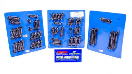 Arp engine/accessory fastener kit hex black oxide ford fe-series p/n 555-9802