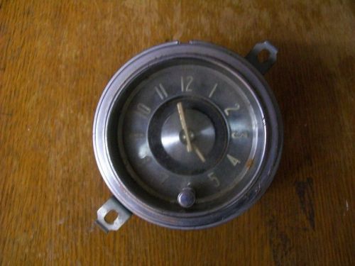 1953, 1954 buick used clock, untested