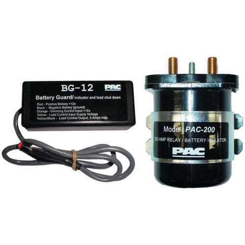 Pac spr-200 dual battery isolator and monitor