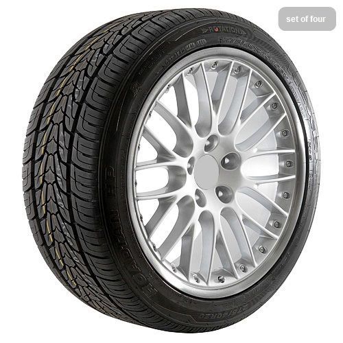 20 inch porsche wheels silver with polished lip rims with tires
