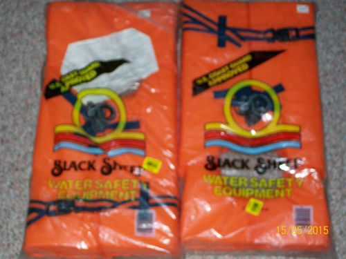 Black sheep water safety equipment &#034;pfd type 2&#034; personal flotation device (2)