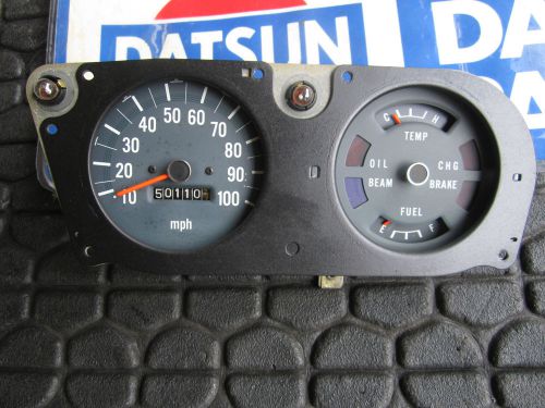Datsun 71-73 1200 fastback gauge cluster