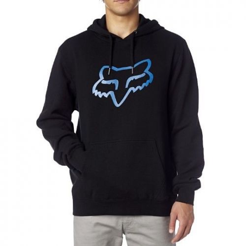Fox racing legacy mens pullover hoodie black/blue