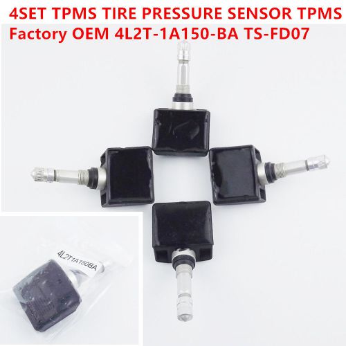 4pcs tpms tire pressure sensor for ford explorer lincoln mercury 4l2t-1a150-ba