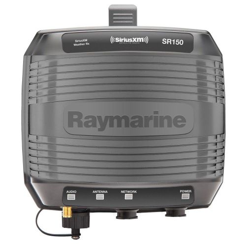 $150 rebate raymarine sr150 siriusxm weather &amp; satellite radio receiver # e70161