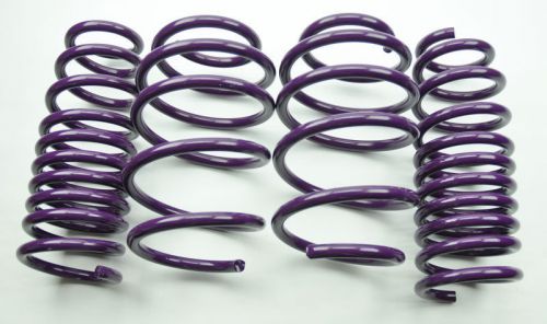1.5&#034;/1.2&#034; drop purple lowering springs kit fits hyundai genesis coupe