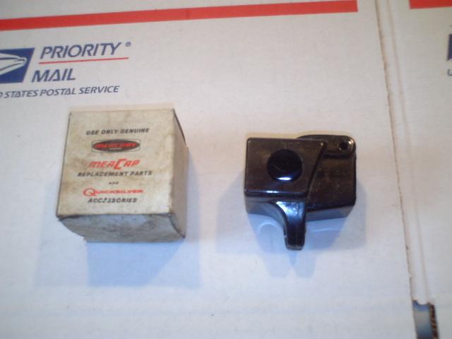 Vintage nos mercury snowmobile throttle/brake bloc, sno twister, 644, mx, 62977