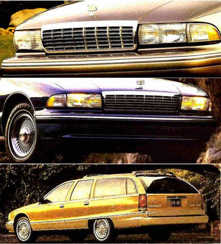 1995 chevy caprice brochure -caprice classic sedan &amp; wagon