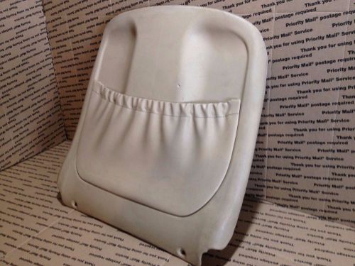 02-05 mercedes w203 c230 c320 front right or left seat back cover tan oem