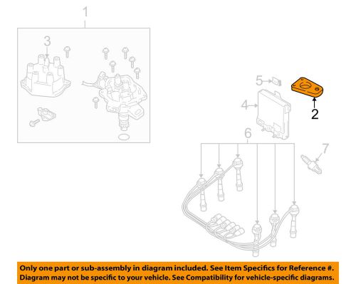 Nissan oem ignition system-distributor assembly support 2217885e00