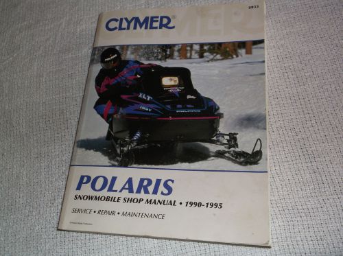 Polaris snowmobile shop manual for machines 1990-1995 service repair maintenance