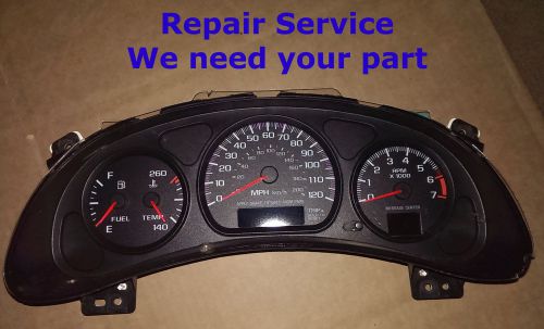 Repair rebuild service 2005 chevy impala chevrolet gauge cluster speedometer