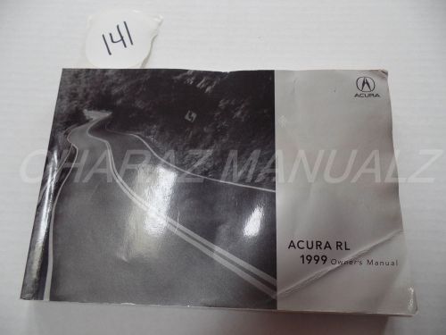 1999 acura rl owner owners owner&#039;s manual