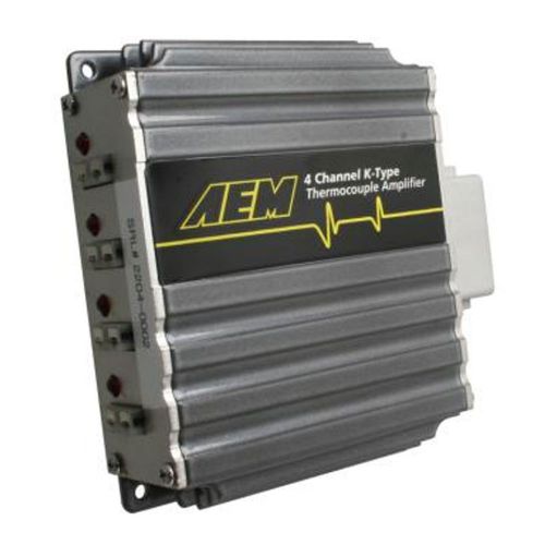 Aem electronics new 4-channel k-type thermocouple amplifier 30-2204
