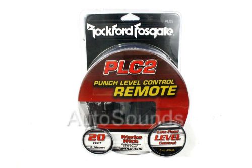 New rockford fosgate plc2 level control bass knob 2013 + punch power amplifier
