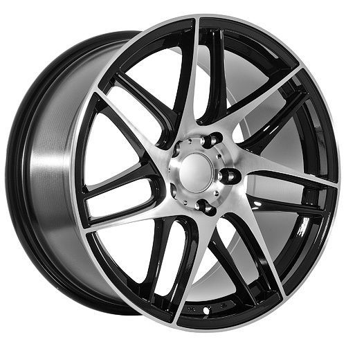 19 inch bmw black wheels rims bbs replica style  free shipping