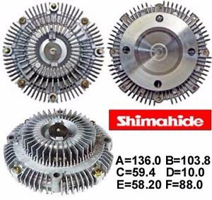 Fits 91-97 toyota previa 2.4l fan clutch  shimahide  new
