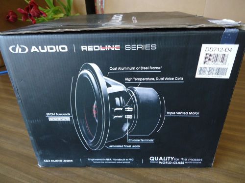 Dd audio dd-712d4 new in factory box