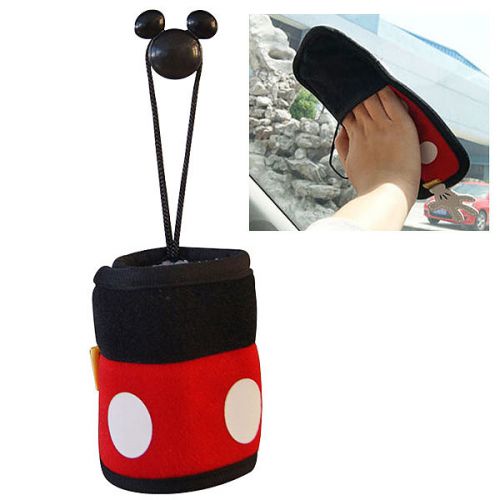 Multipurpose glove microfiber cloth tissue car interior cleaning / mickey mouse