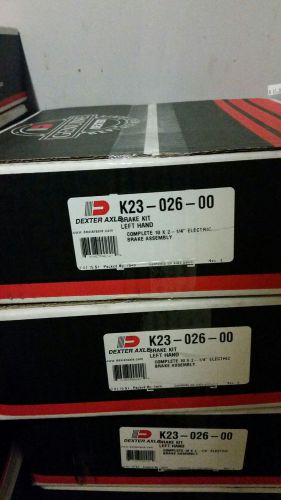 Dexter k23-026-00 10&#034; full brake assembly lh 3,500