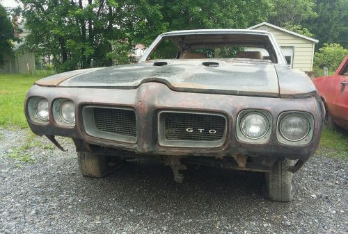 1970 pontiac gto front bumper assembly